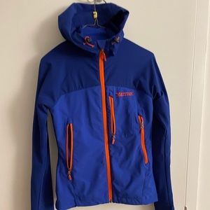 Marmot Women’s XS Soft Shell Tempo Wind Jacket Full Zip